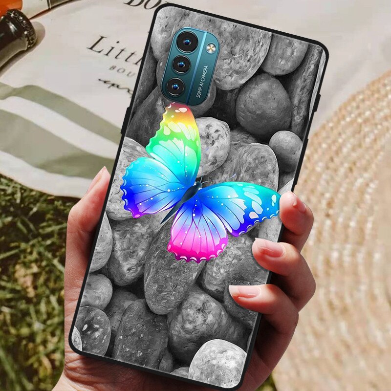 Deksel til Nokia G21 deksel NokiaG11 Silicone deksel Cute Soft TPU deksel For Nokia G11 G21 Bumper deksel NokiaG21 G 21 11