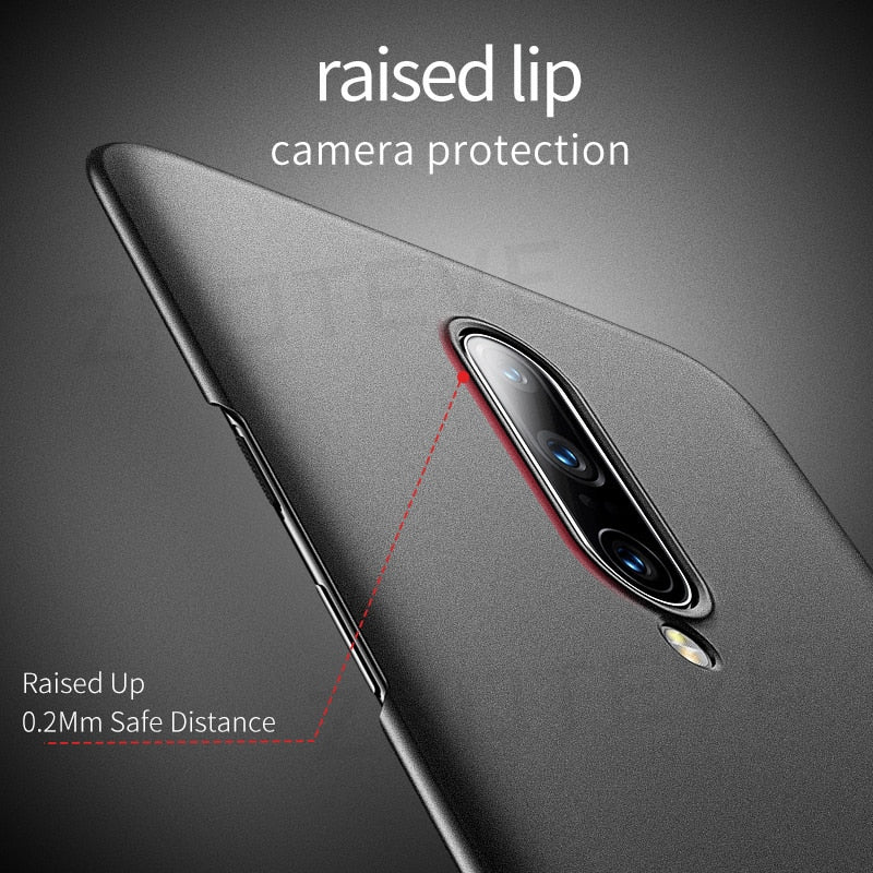 Deksel til One plus 7 Pro Case ZROTEVE Slim Frosted Hard PC Cover For OnePlus 8 8T 6 6T 7 7T 10 Pro OnePlus9 One Plus 9 9R 9RT Nord 2 Cases