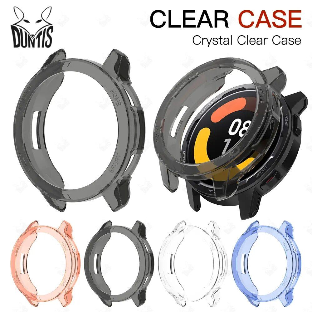 Deksel til Xiaomi Watch S1 Active Tpu Slim Smart Watch Bumper Shell