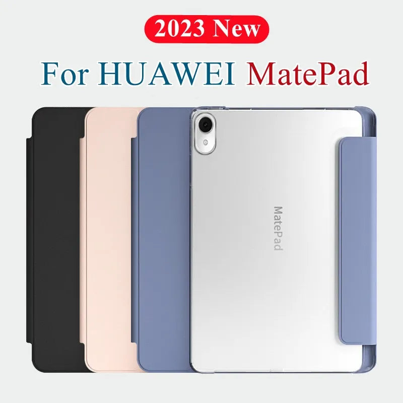 Deksel til Huawei MatePad 2023 11.5" Tablet Cover Funda for Matepad SE 10.4 Pro 11 2022 T10s Pencil Holder Case Matepad Air 11.5 Inch