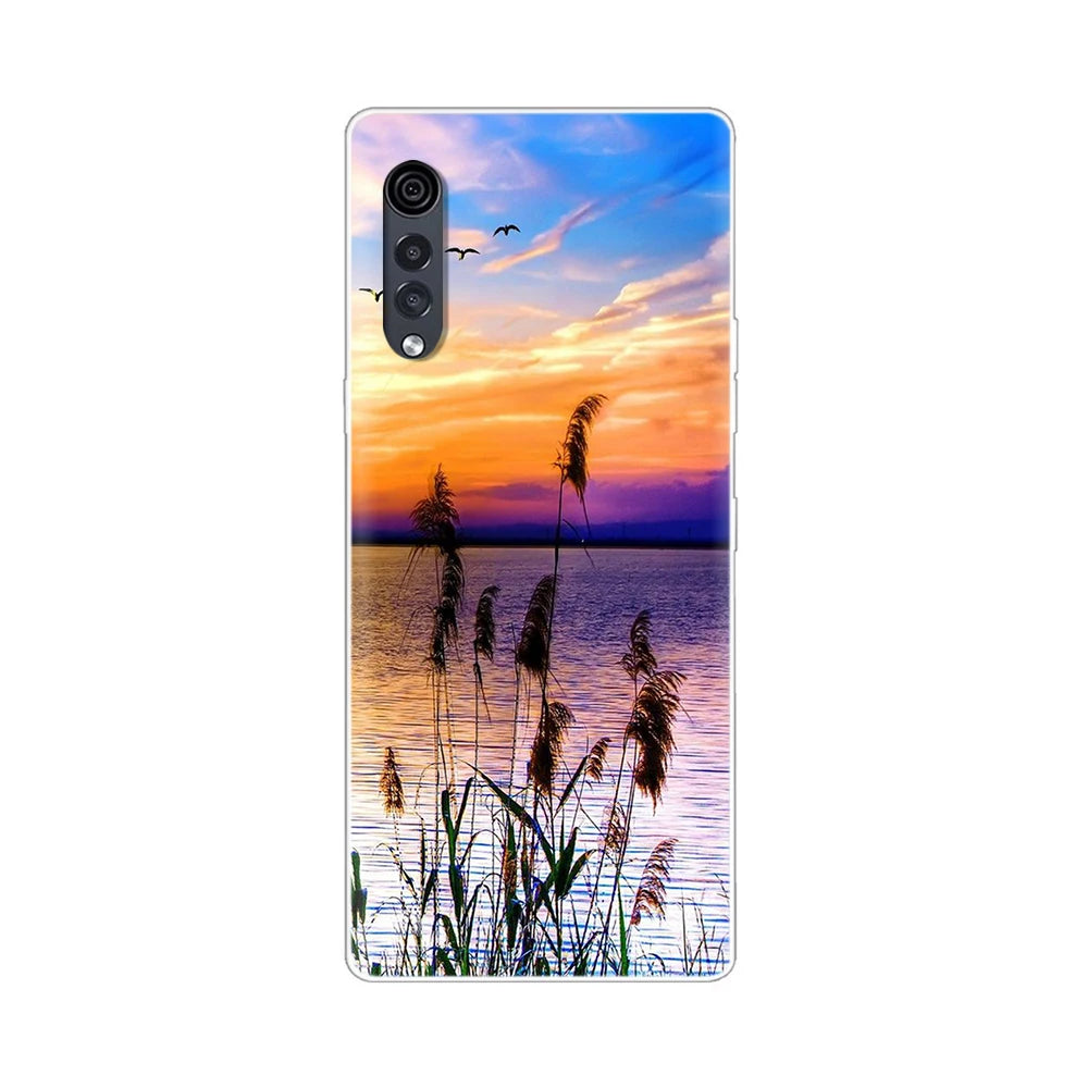 Deksel til LG Velvet Case Back Cover Protective Cases For LG Velvet 5G LM-G900 Silicone Transparent Cover Cases For LG Velvet Bumper