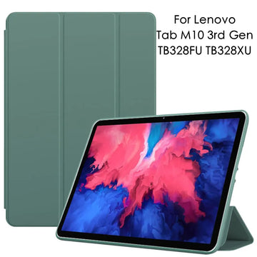 Deksel til Lenovo Tab M10 3rd Gen 10.1 Case TB328FU TB328XU Soft Silicon Back Stand Funda For Tab M10 Gen 3 Gen3 10.1 Tablet Cover Capa