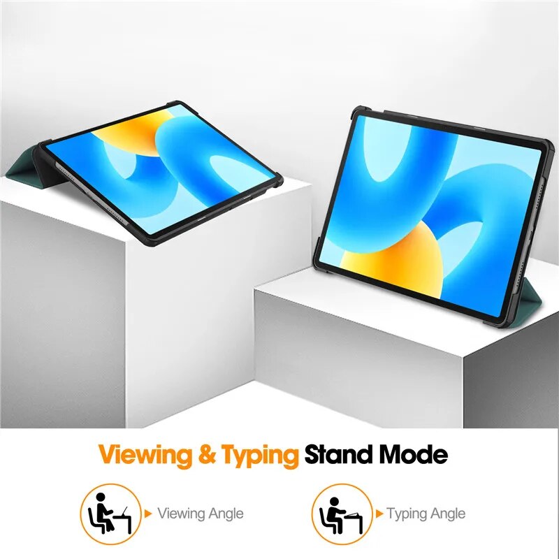 Deksel til Huawei MatePad 11.5 11 5 Case Tri-Folding Stand Magnetic Smart Shell for Huawei MatePad 11.5 inch 2023 BTK-W09 Tablet Cover