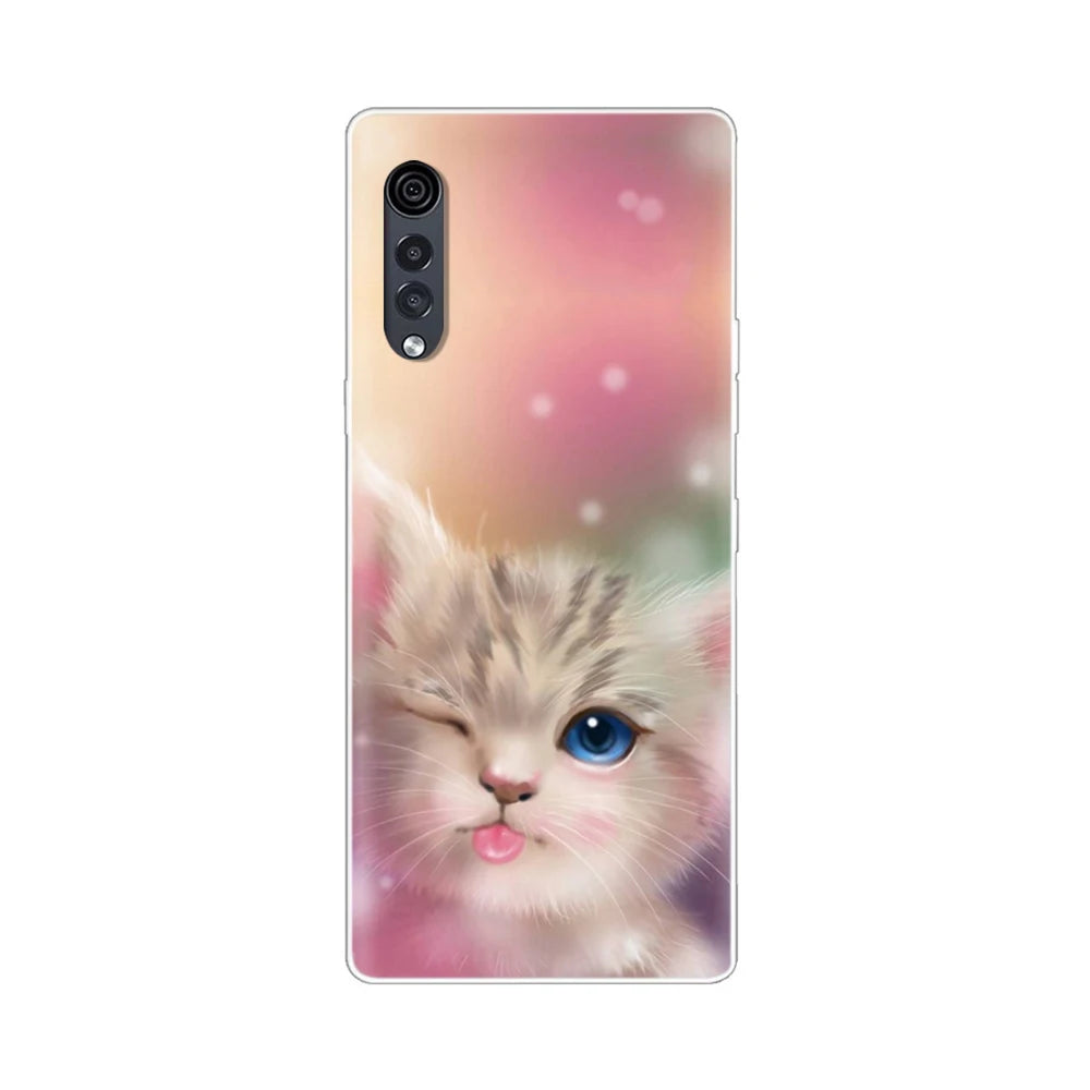 Deksel til LG Velvet Case Back Cover Protective Cases For LG Velvet 5G LM-G900 Silicone Transparent Cover Cases For LG Velvet Bumper