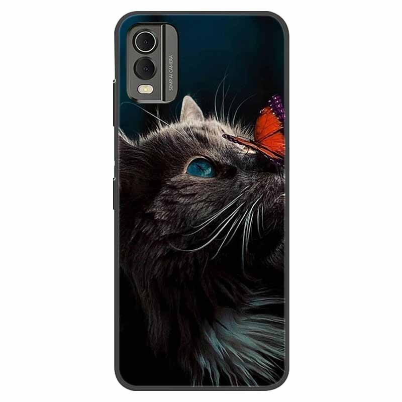 Deksel til Nokia C32 deksel støtsikkert silikondeksel For Nokia C32 C 32 Phone deksel NokiaC32 med motiv Shells