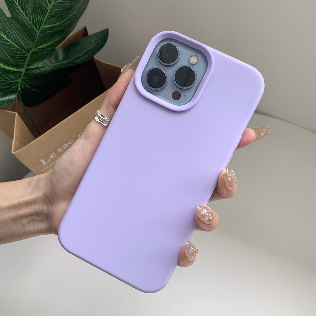 Deksel til iPhone 11 12 Pro Max X XR 7 8 14 Plus deksel med kamerabeskyttelse