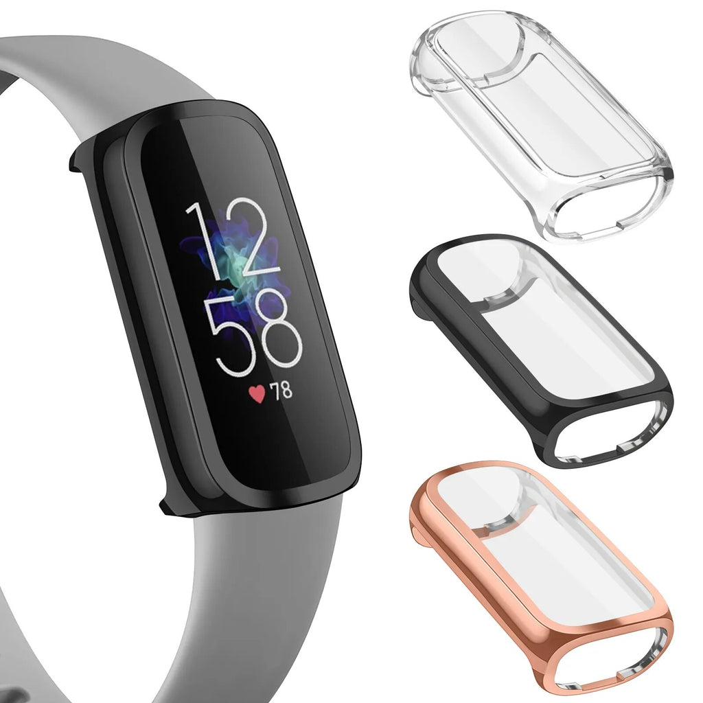 Deksel til Fitbit Luxe myk slim TPU-beskyttelse
