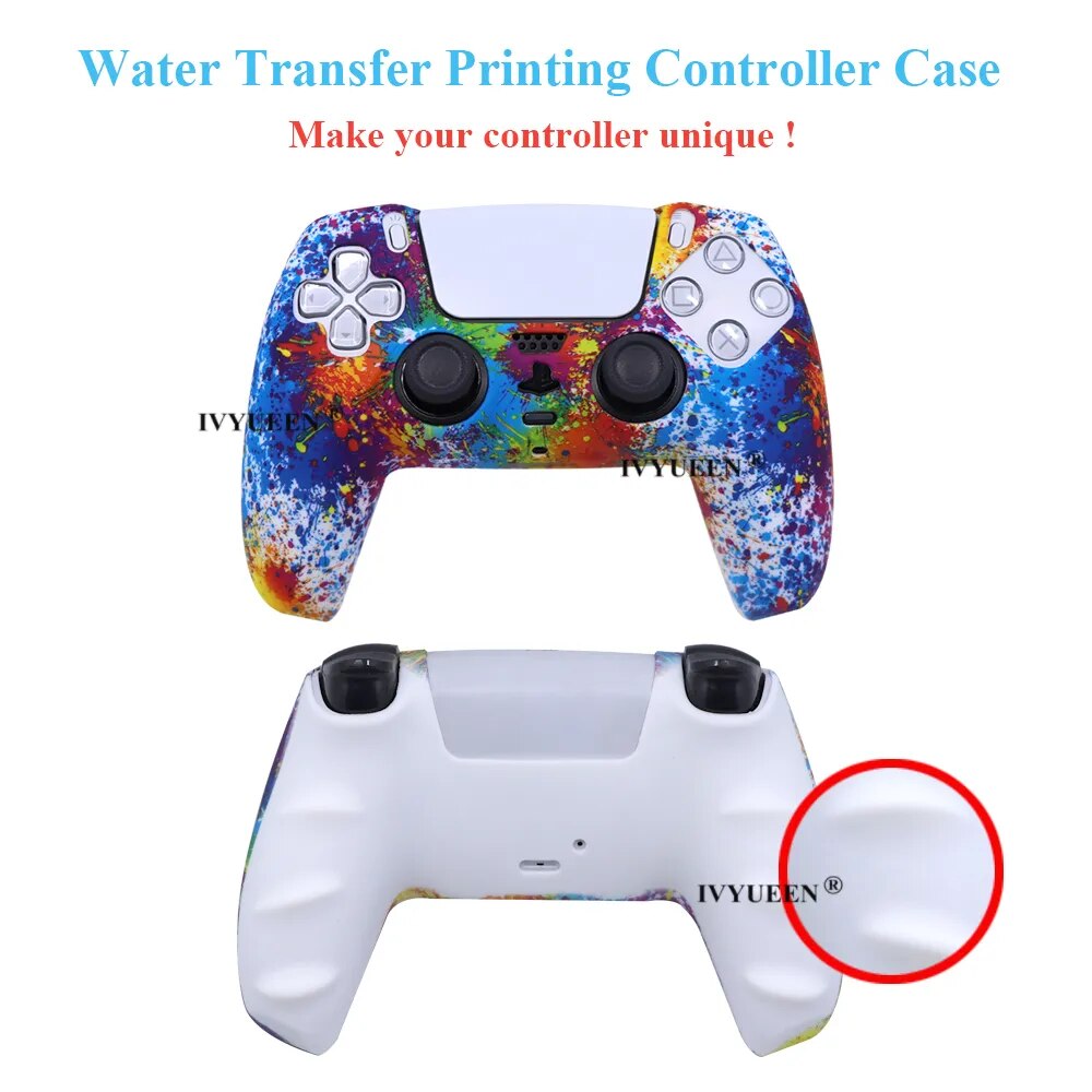 Deksel til PlayStation 5 PS5 Controller Protection Skin for DualSense Gamepad Cover Grips