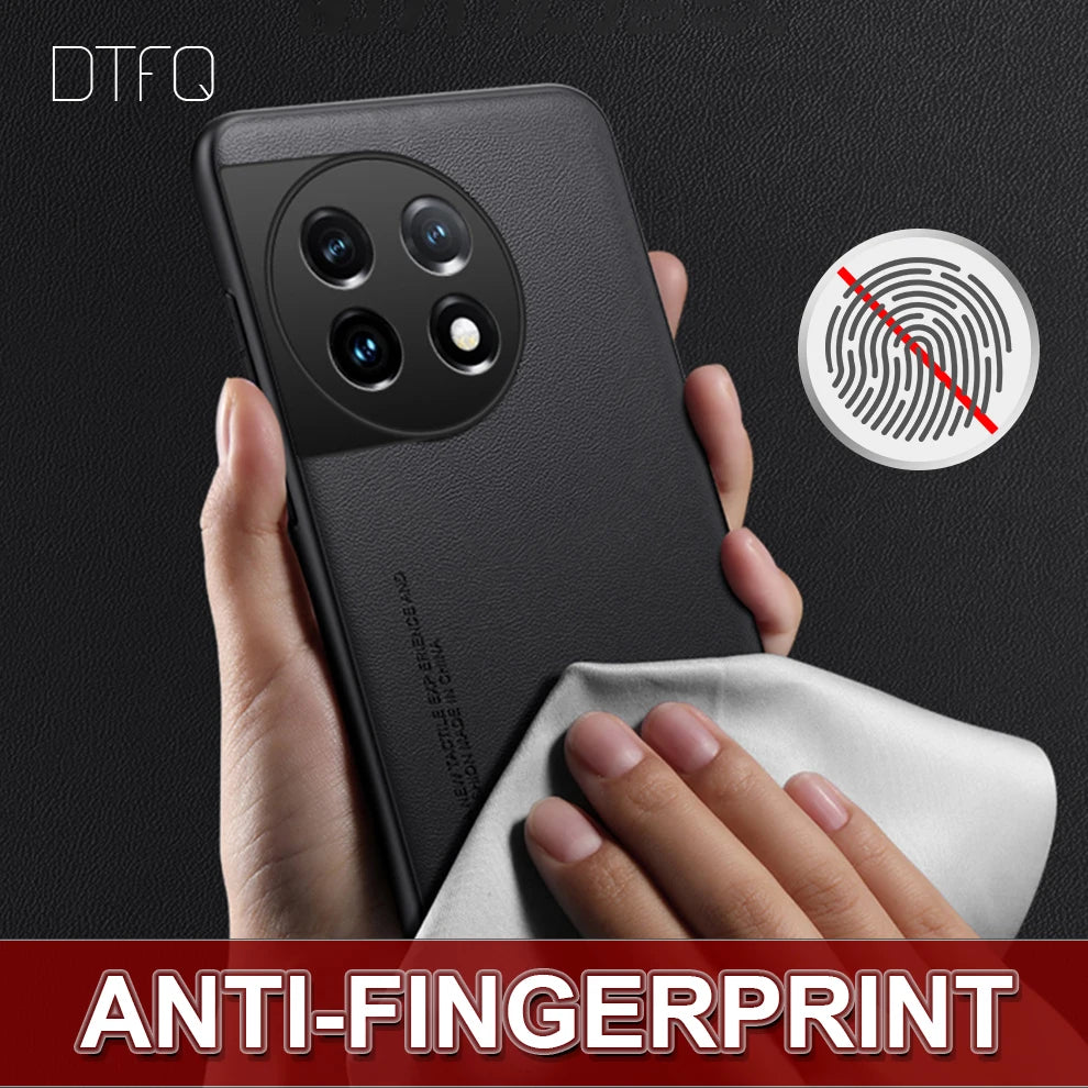 Deksel til OnePlus 11 Shockproof Cover Leather Pattern Case for OnePlus 11R Coque Funda Luxury Leather Case for OnePlus 11