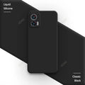 Deksel til Motorola Edge 30 Edge30 Neo 30Neo 5G 6.28" XT2245-1 Lens Protection Simple Square Liquid Silicone Soft Back Cover