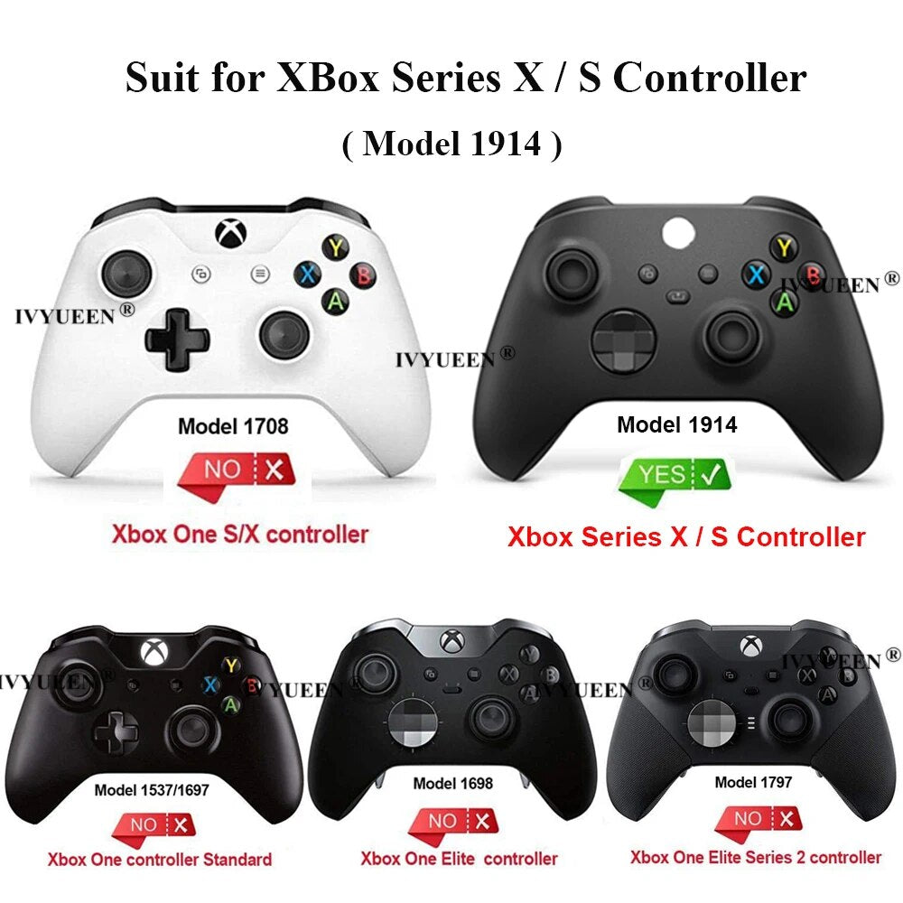 Deksel til Xbox Series X S Controller Protective Skin Gamepad Rubber Skin Thumb Grips Cap Joystick Cover Shell