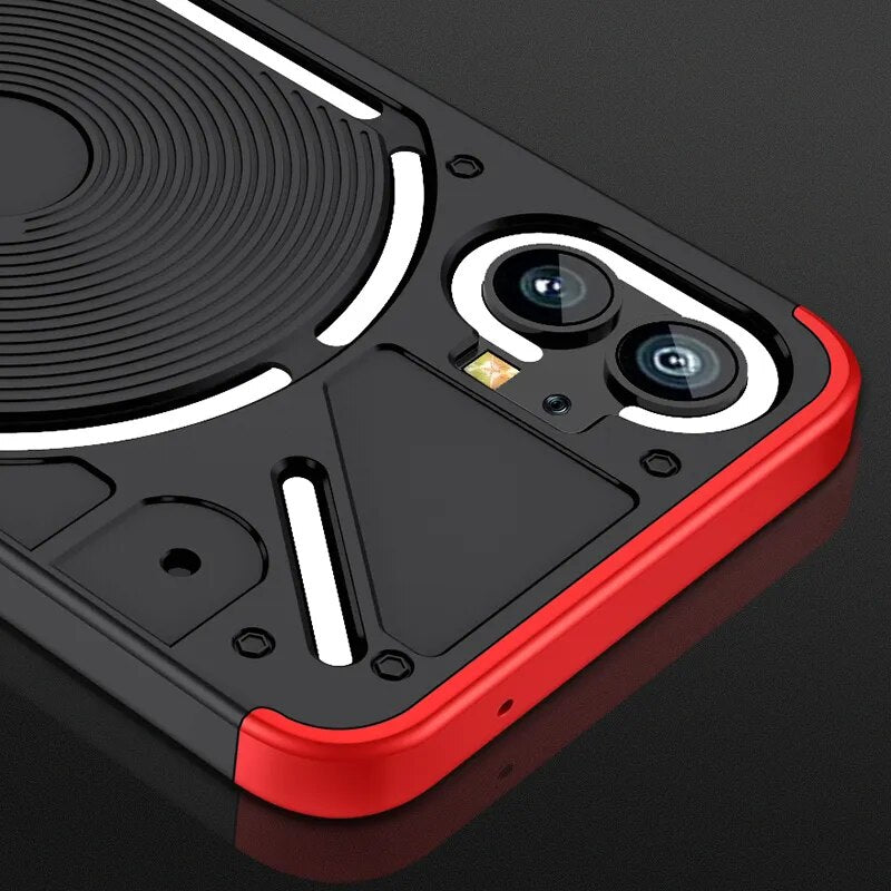 Deksel til Nothing Phone 1 One Back Display Lighting Bars Hole For Nothing Phone One Case