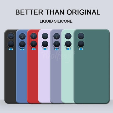 Deksel til Oneplus Nord CE 4 Lite Case Liquid Silicone Plain Rubber TPU Protect Case Oneplus Nord CE 4 Lite Cover Oneplus Nord CE4 Lite