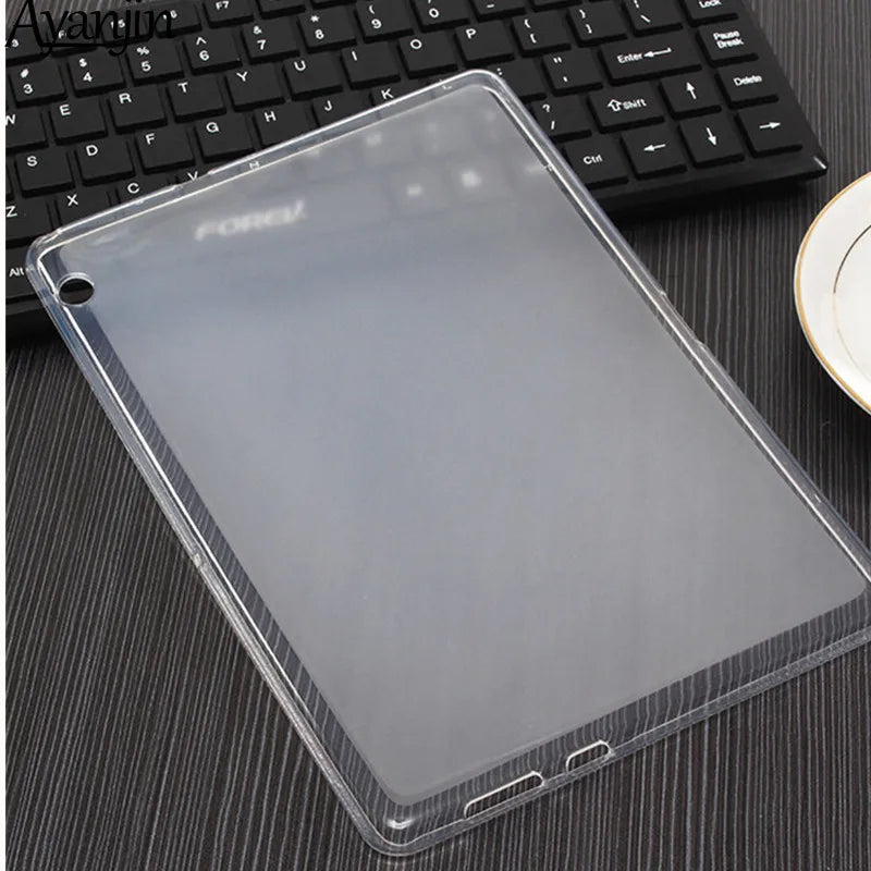 Deksel til Huawei MediaPad T5 10 AGS2-W09/L09/L03/W19 Transparent TPU Tablet Case Soft Silicon Cover For Huawei honor pad 5 10.1 inch