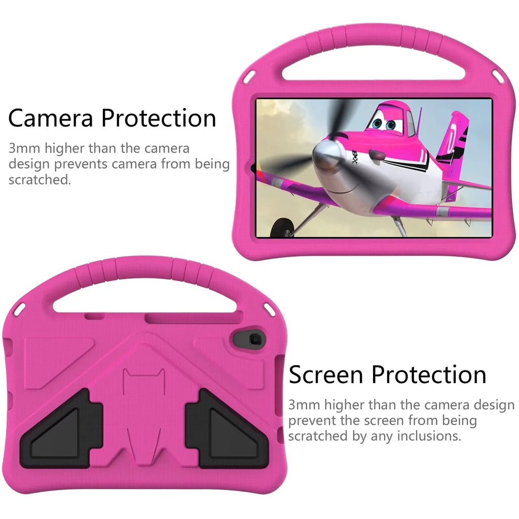 Deksel til TCL TAB 8 2022 WiFi 9132X Kids Shockproof EVA Stand Case TCL TAB 8 LE 2023 9137W With Bracket Contrast Color Tablet Cover
