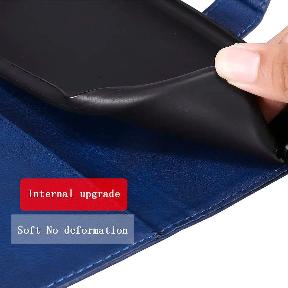 Deksel til Sony Xperia 10V 1 IV 10 iii 5 1 II Stand Cover With Card Holder Coque Etui
