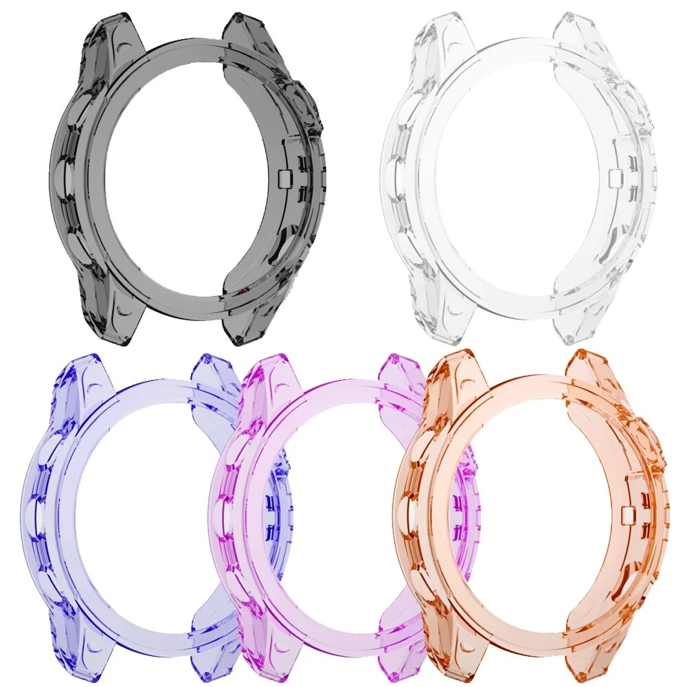 Deksel til Garmin Fenix 7 og Fenix 6 krystallklart TPU
