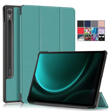 Deksel til Samsung Galaxy Tab S9 FE S9FE 2023 Case 10.9 inch Folding Stand Magnetic Smart Folio Tablet for Samsung Tab S9 FE Case