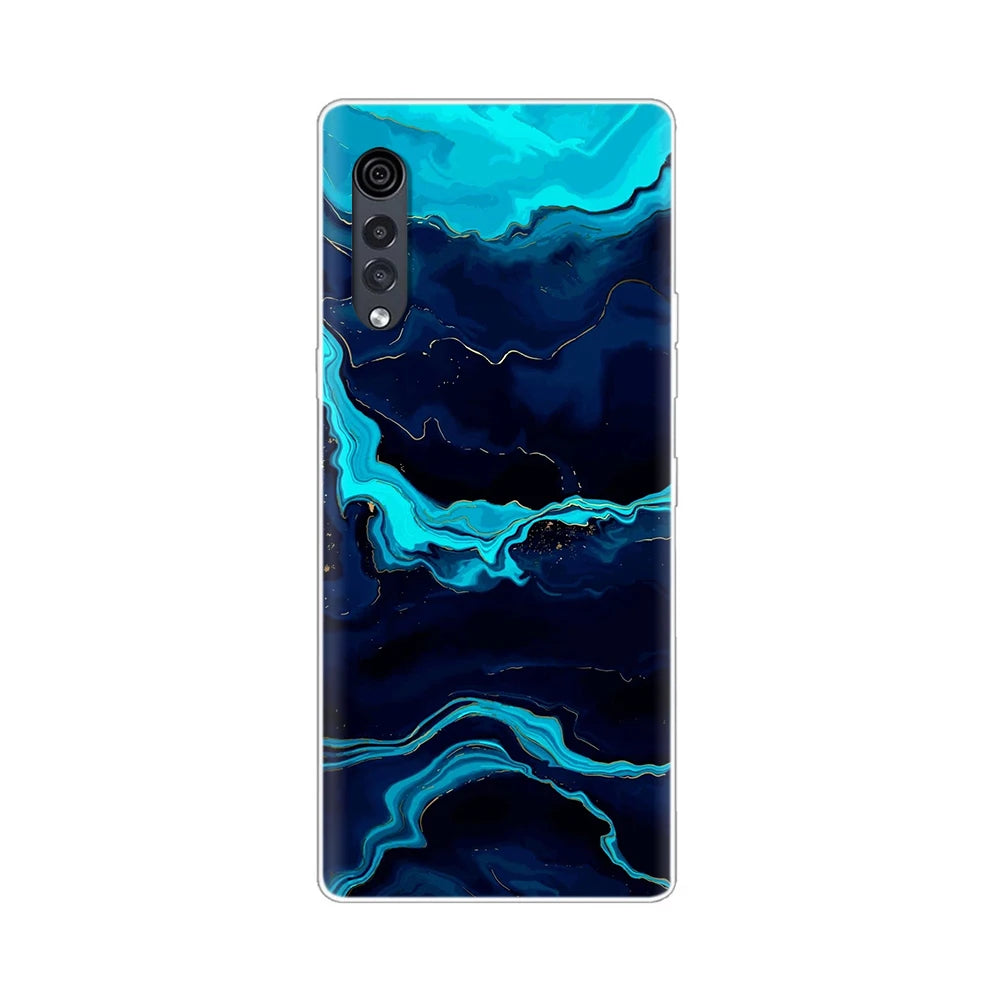 Deksel til LG Velvet Case Back Cover Protective Cases For LG Velvet 5G LM-G900 Silicone Transparent Cover Cases For LG Velvet Bumper
