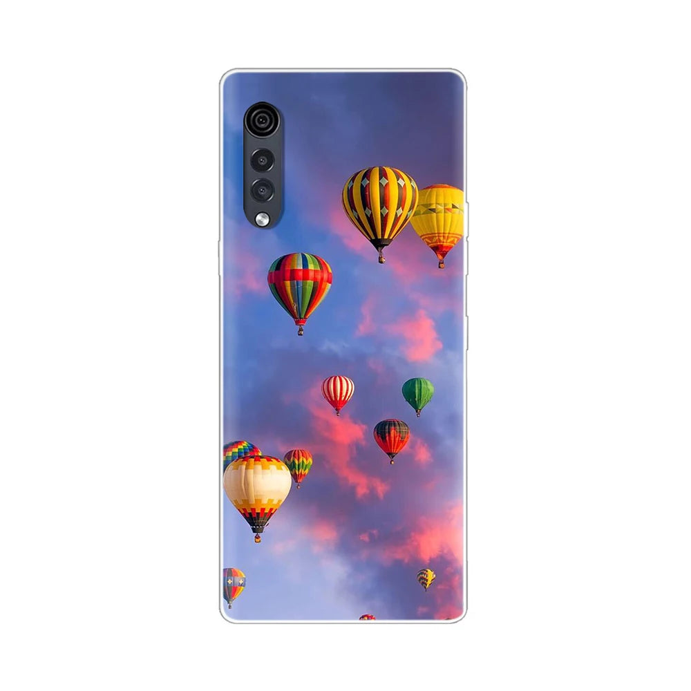 Deksel til LG Velvet Case Back Cover Protective Cases For LG Velvet 5G LM-G900 Silicone Transparent Cover Cases For LG Velvet Bumper