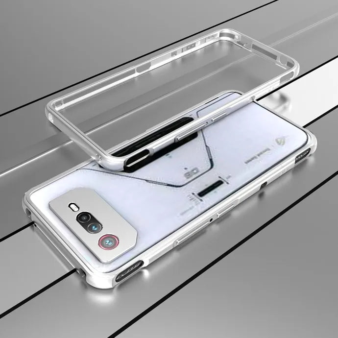 Deksel til ASUS ROG Phone 9 Pro ROG Phone 8 7 Pro Case Metal Bumper Frame Shockproof Metal Lens Protection Phone Cover