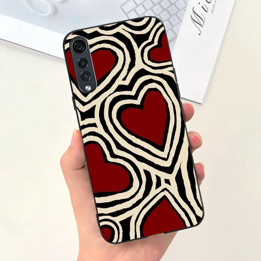Deksel til LG Velvet 5G Case LM-G900N Fundas Soft Silicone Matte Phone Cover For LG Velvet LMG910EMW Back Case Coque on LGVelvet Bumper