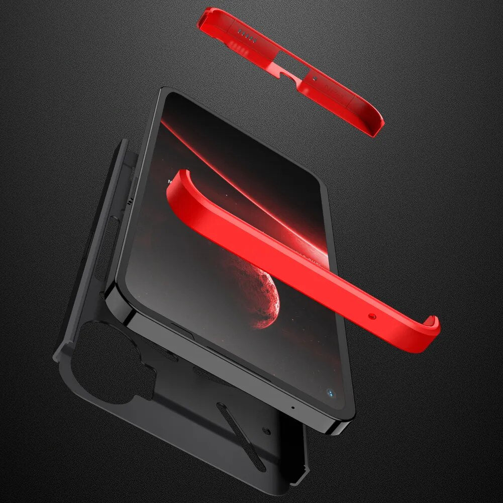 Deksel til Nothing Phone One 1 Case 3 IN 1 Shockproof Hard Matte Cover For Nothing Phone1 Capa Coque Fundas