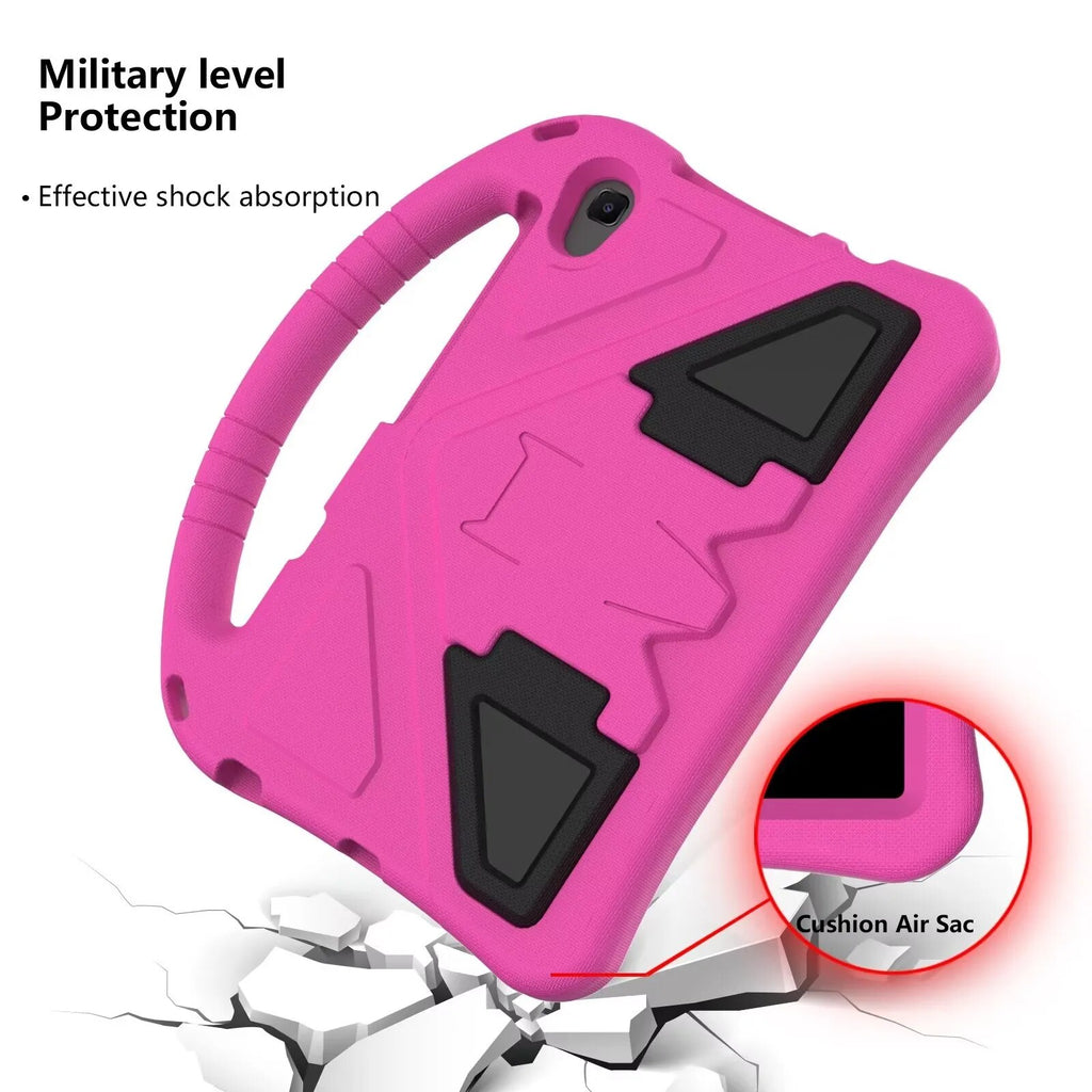 Deksel til TCL TAB 8 2022 WiFi 9132X Kids Shockproof EVA Stand Case TCL TAB 8 LE 2023 9137W With Bracket Contrast Color Tablet Cover