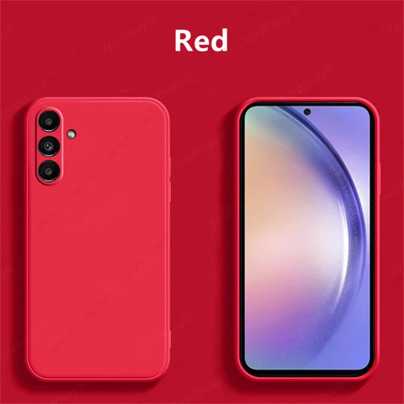 Deksel til Samsung Galaxy A16 deksel Samsung Galaxy A16 A56 A36 A15 A55 Soft Original Liquid Silicone deksel Samsung A16