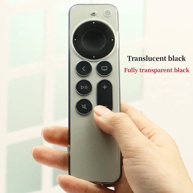 Deksel til Apple TV 4K Siri Remote beskyttelsesdeksel i myk TPU