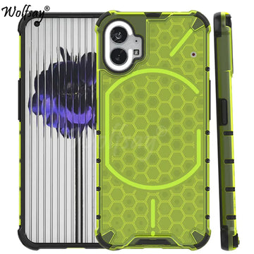 Deksel til Nothing Phone 1 Honeycomb Armor Clear Case For Nothing Phone 1 Case Cover For Nothing Phone 1