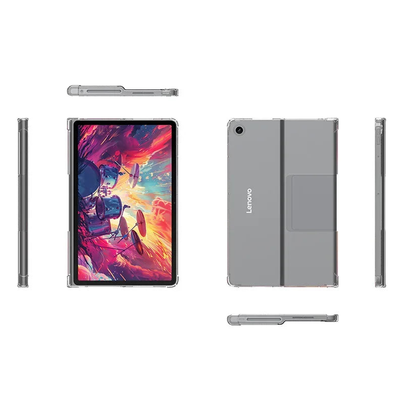 Deksel til Lenovo Tab Plus TB351FU Silicone soft shell TPU Airbag cover clear protective capa For Xiaoxin Pad Studio (2024) 11.5"