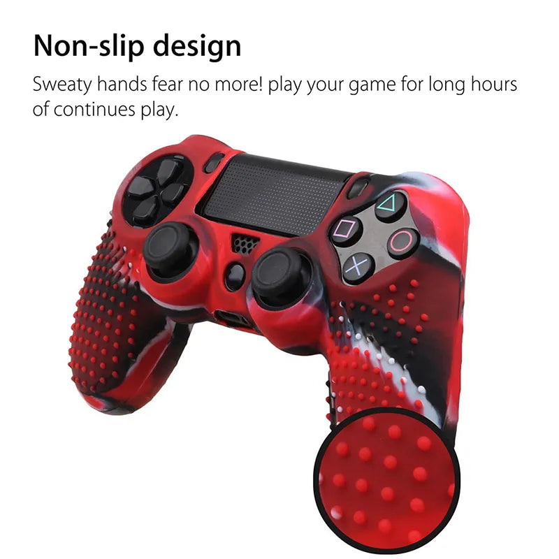 Deksel til Dualshock 4 PS4 DS4 Pro Slim Controller Cover Analog Grip Case Cover 1PC