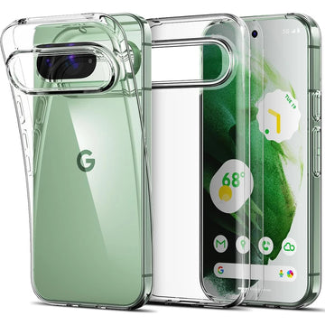 Deksel til Google Pixel 9 8A 8 7 7A 6A 6 Pro XL Clear Shell Transparent Back Cover For Google 8 A 9 XL