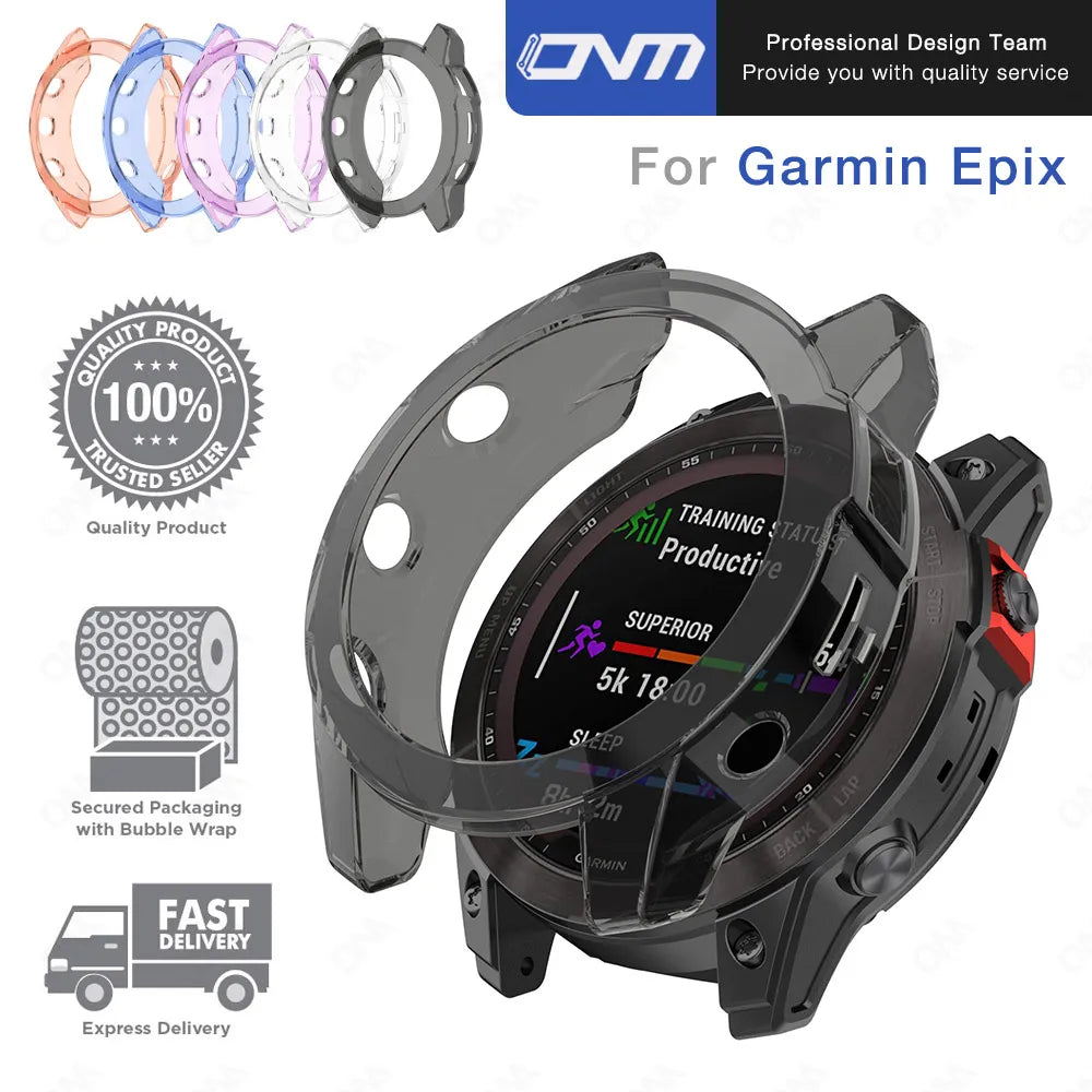 Deksel til Garmin Epix Gen 2 og Fenix 7-serien