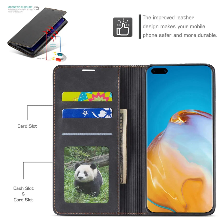 Deksel til Huawei P40 P30 P20 Lite P40 P30 P20 Pro P Smart 2019 2020 Mate 30 20 Lite Honor 10i 10 20 Lite 20S