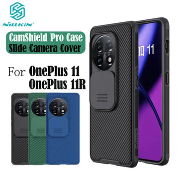 Deksel til OnePlus 11 11R Case NILLKIN CamShield Pro Slide Camera Lens Privacy Protection Back Cover For One Plus 11 11R For OnePlus11