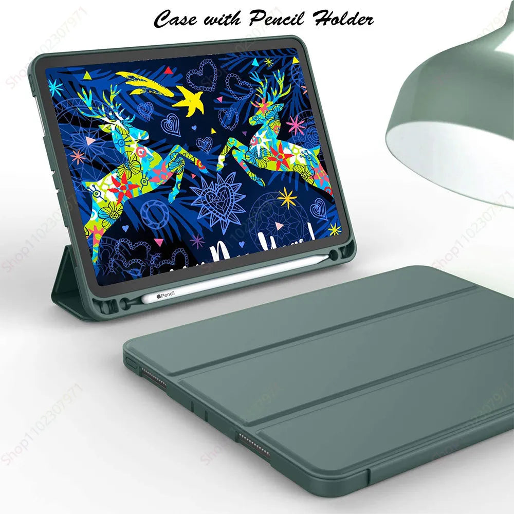 Deksel til iPad 10.2 9th Generation iPad Pro 11 2022 2018 iPad Air 5th/ 4th Gen 10th 10.9 9.7 Air3 Pro10.5