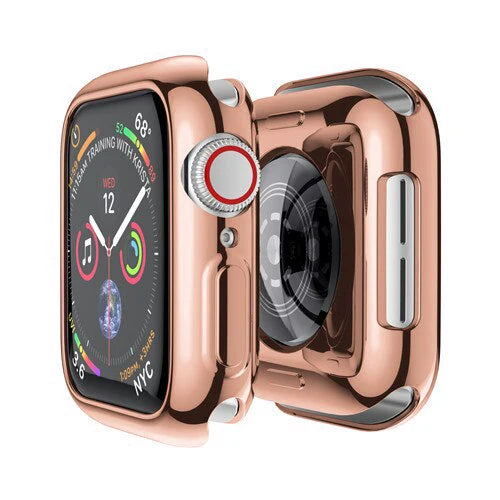 Deksel til Apple Watch Series 3-9 & SE (38-45mm) - Heldekkende bumper- og reimdeksel