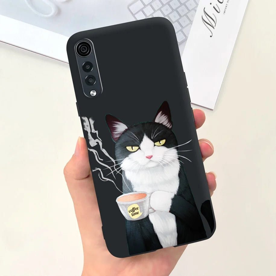 Deksel til LG Velvet 5G Case LM-G900N Fundas Soft Silicone Matte Phone Cover For LG Velvet LMG910EMW Back Case Coque on LGVelvet Bumper