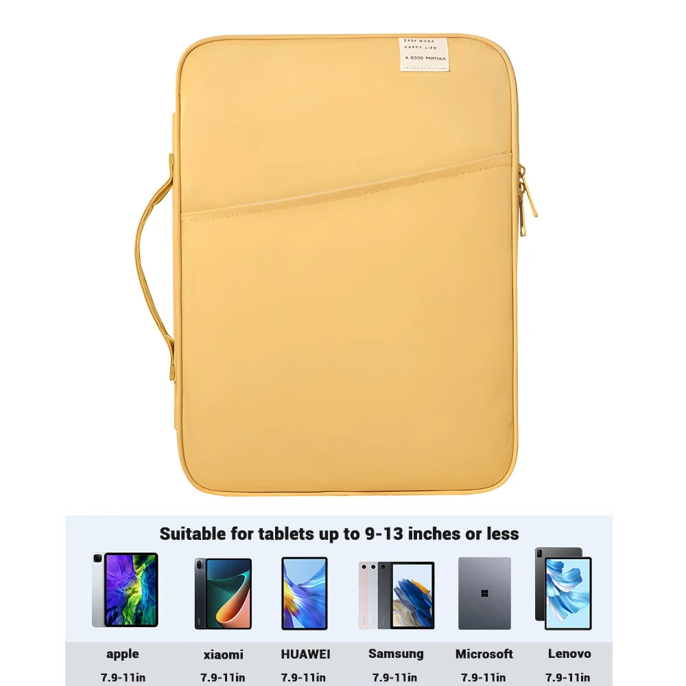 Deksel til iPad Air 4 5 Pro 11 Mini 5 6 iPad Xiaomi 5 Samsung Huawei Lenovo støtsikker veske/sleeve
