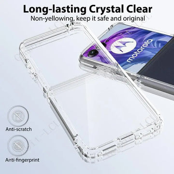 Deksel til Motorola Razr 50 Ultra Razr+ Plus 2024 Soft Silicone TPU Original Shockproof Back Cover ON Razr5 Gen4