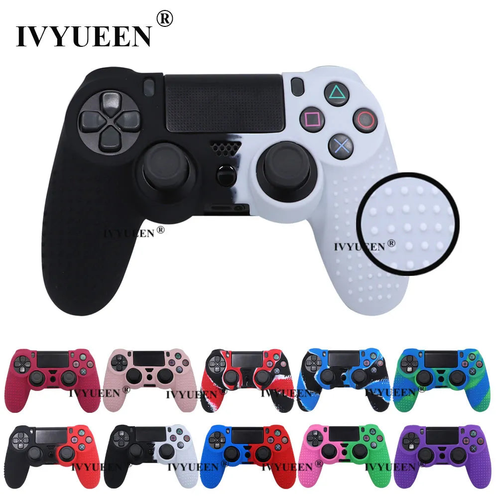 Deksel til PS4 Pro Slim Controller Camo Case & Stick Grip Cap for Play Station 4