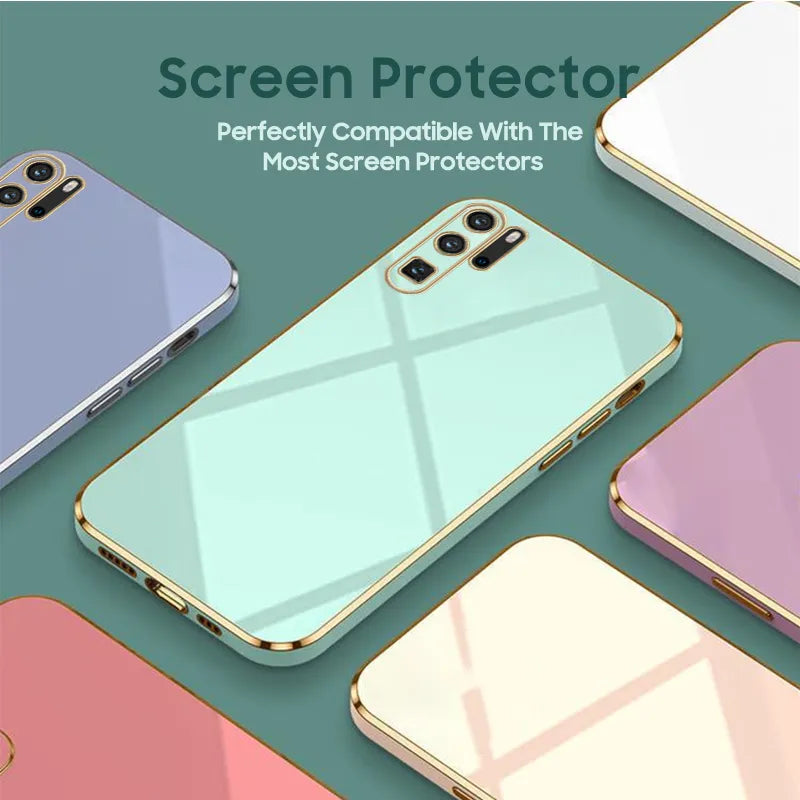 Deksel til Huawei P30 Lite P20 P30 Pro Mate 20 20X Nova 7 7i 7SE 8 9i Y9S Y7A Honor50 Silicone Protector Cover