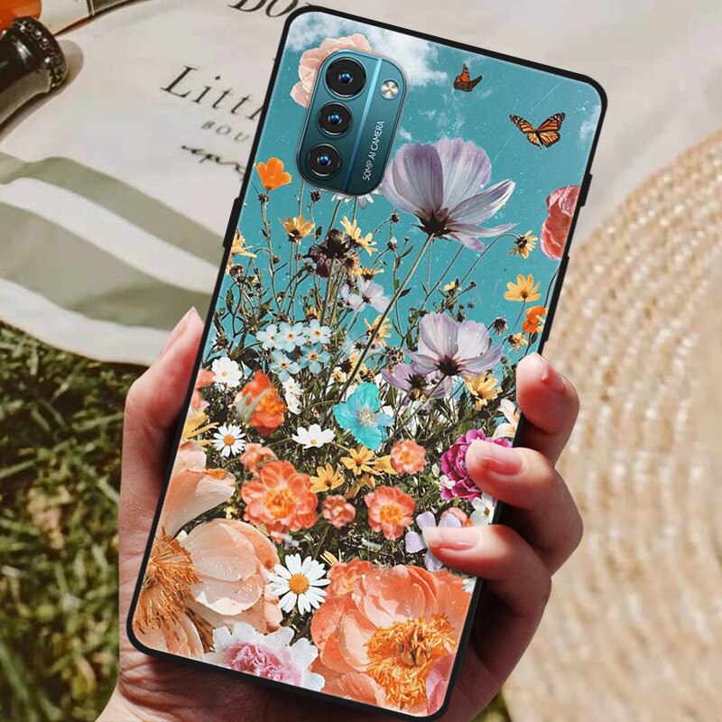 Deksel til Nokia G21 deksel NokiaG11 Silicone deksel Cute Soft TPU deksel For Nokia G11 G21 Bumper deksel NokiaG21 G 21 11