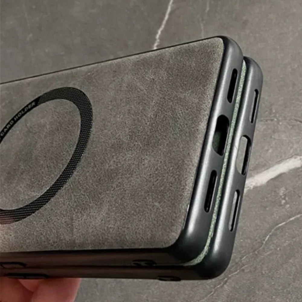 Deksel til Google Pixel 7 8 Pro 6 XL 7A 6A Magnetic Wireless Charging Skin Feel Shockproof Back Cover