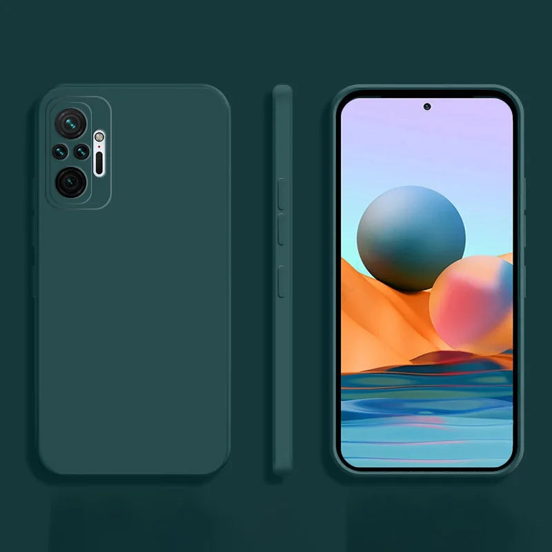 Deksel til Xiaomi Redmi Note 10 Pro Max 10S 1Original Note10 S 4G Matte Silicone Soft deksel