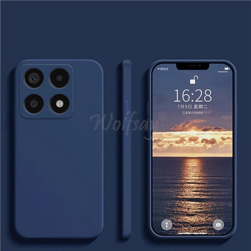 Deksel til Xiaomi 14T Pro deksel Liquid Silicone Original Plain Rubber TPU Protector deksel Xiaomi 14T Pro deksel TPU Shockproof Mi 14T Pro