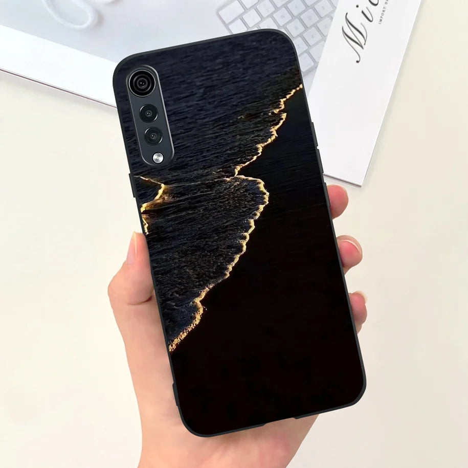 Deksel til LG Velvet 5G Case LM-G900N Fundas Soft Silicone Matte Phone Cover For LG Velvet LMG910EMW Back Case Coque on LGVelvet Bumper