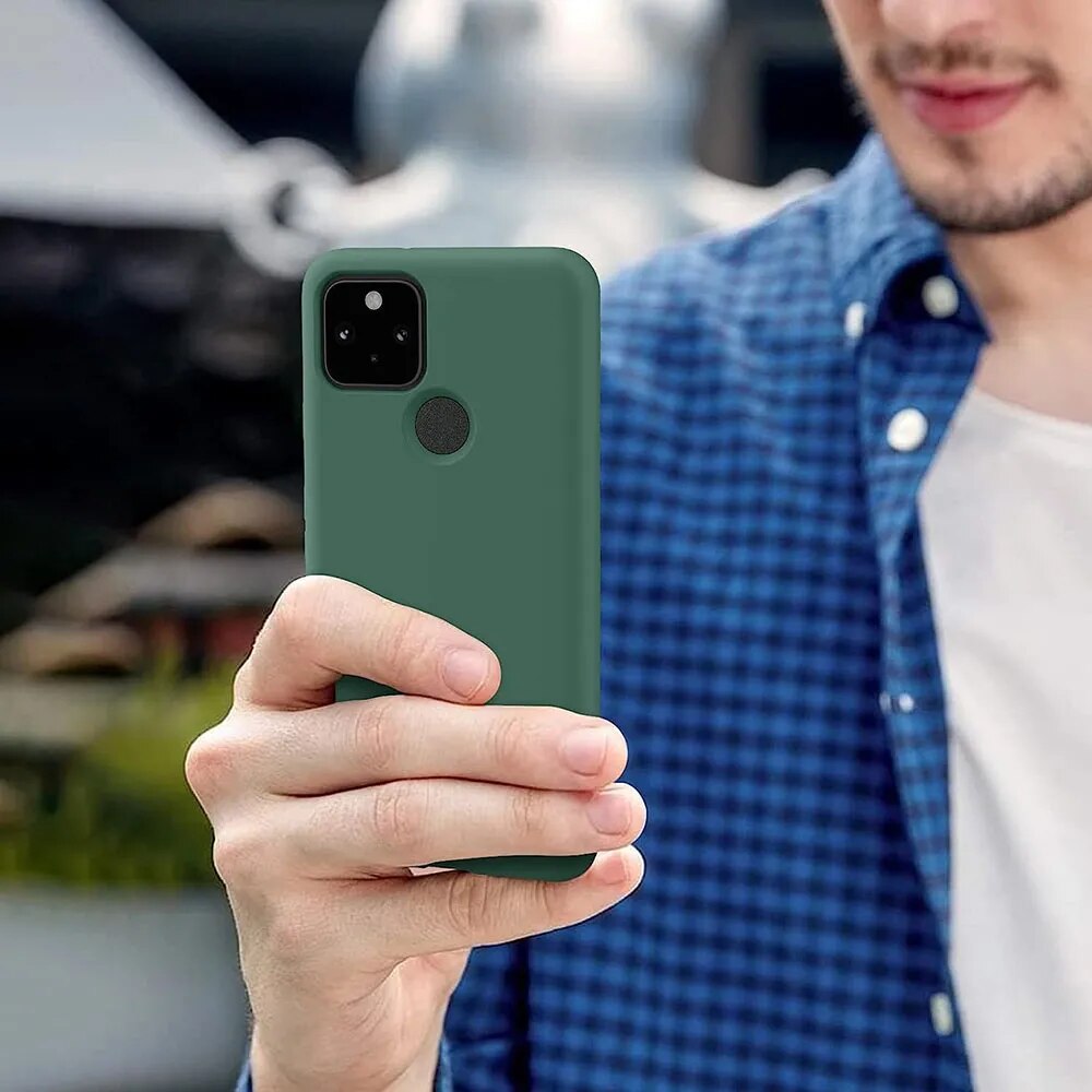 Deksel til Google Pixel 5 3 3A XL 3XL 4 XL 4A 4G 5G Cover Fundas Capa
